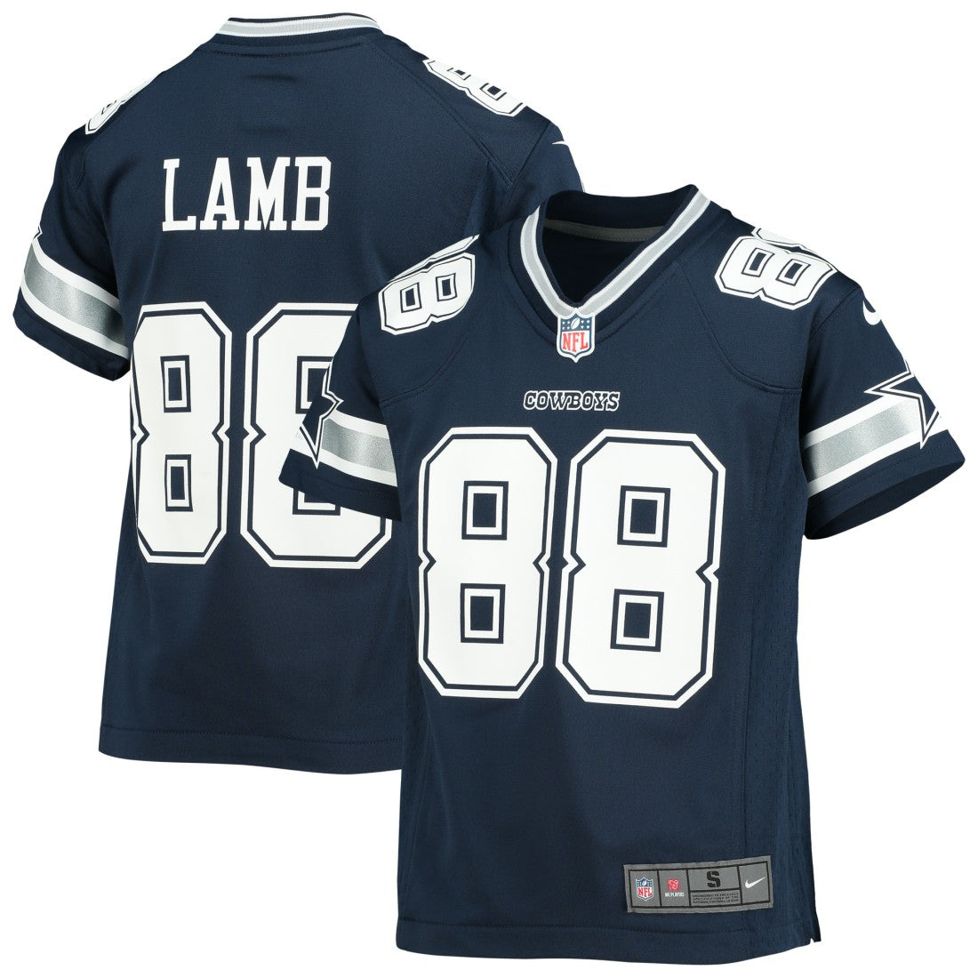 Dallas Cowboys Nike CeeDee Lamb  Youth Player Game Jersey