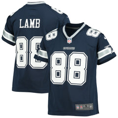 Dallas Cowboys Nike CeeDee Lamb  Youth Player Game Jersey