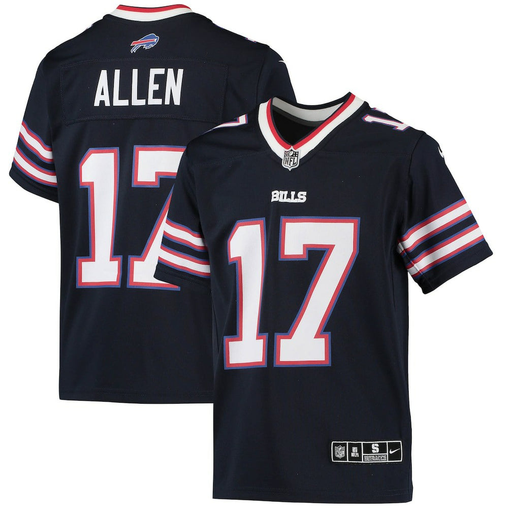 Buffalo Bills Nike Josh Allen  Youth Inverted Team Game Jersey