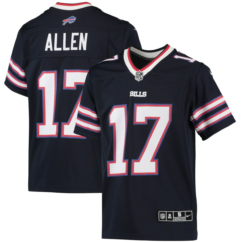 Buffalo Bills Nike Josh Allen  Youth Inverted Team Game Jersey