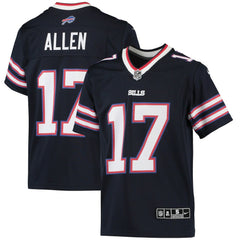 Buffalo Bills Nike Josh Allen  Youth Inverted Team Game Jersey