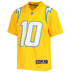 Los Angeles Chargers Nike Justin Herbert  Youth Inverted Team Game Jersey