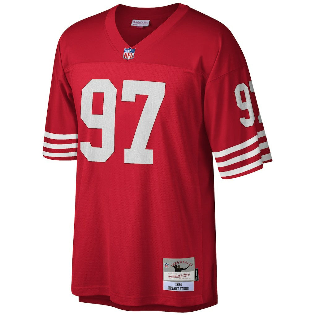 San Francisco 49ers Mitchell & Ness Bryant Young  Legacy Replica Jersey