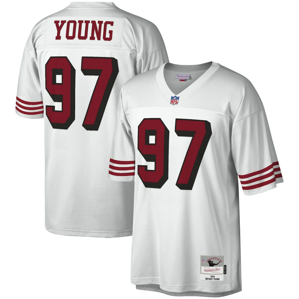 San Francisco 49ers Mitchell & Ness Bryant Young  Legacy Replica Jersey