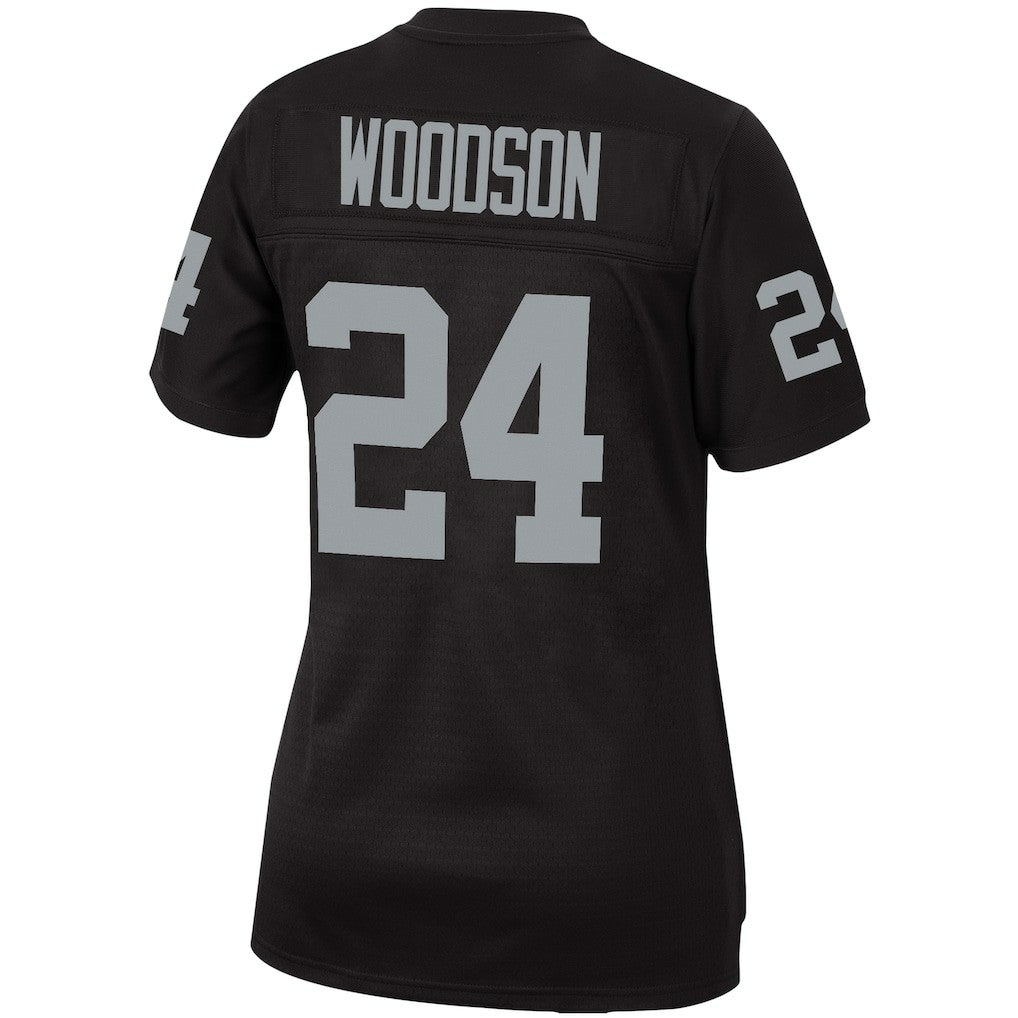 Las Vegas Raiders Mitchell & Ness Charles Woodson  Women's Legacy Replica Team Jersey