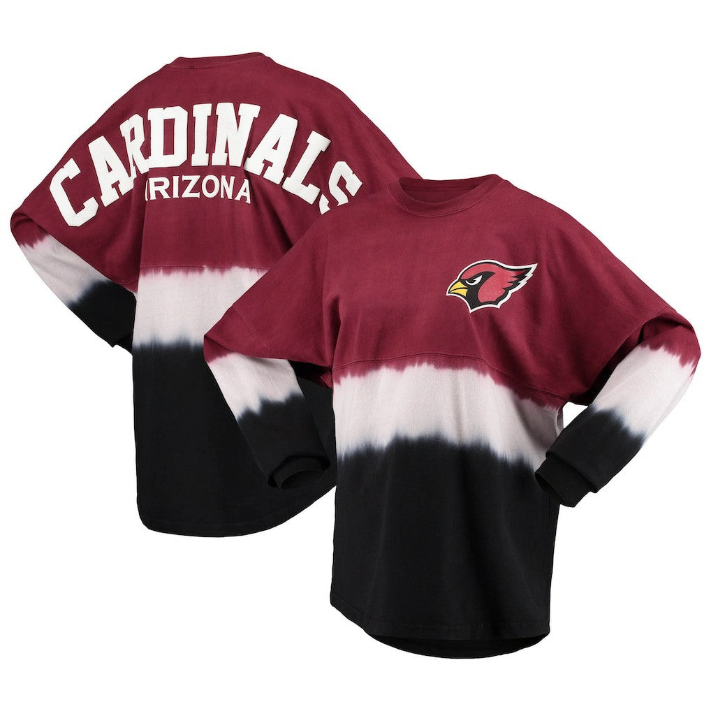 Arizona Cardinals Fanatics Women's Ombre Long Sleeve T-Shirt
