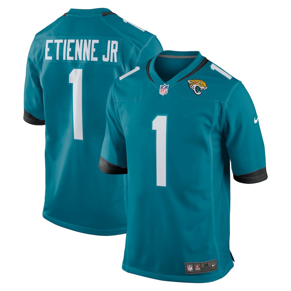 Jacksonville Jaguars Nike Travis Etienne  Game Jersey