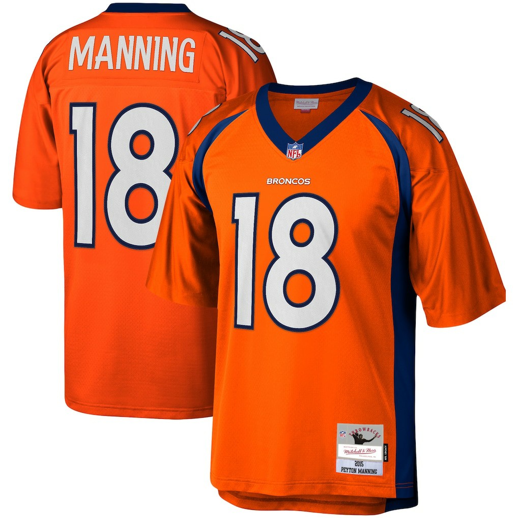 Denver Broncos Mitchell & Ness Peyton Manning  Legacy Replica Jersey
