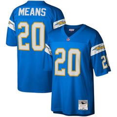 Los Angeles Chargers Mitchell & Ness Natrone Means  Legacy Replica Jersey