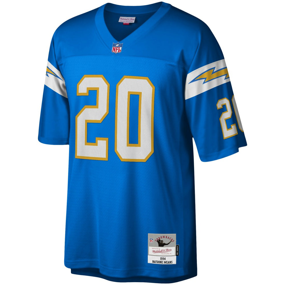 Los Angeles Chargers Mitchell & Ness Natrone Means  Legacy Replica Jersey