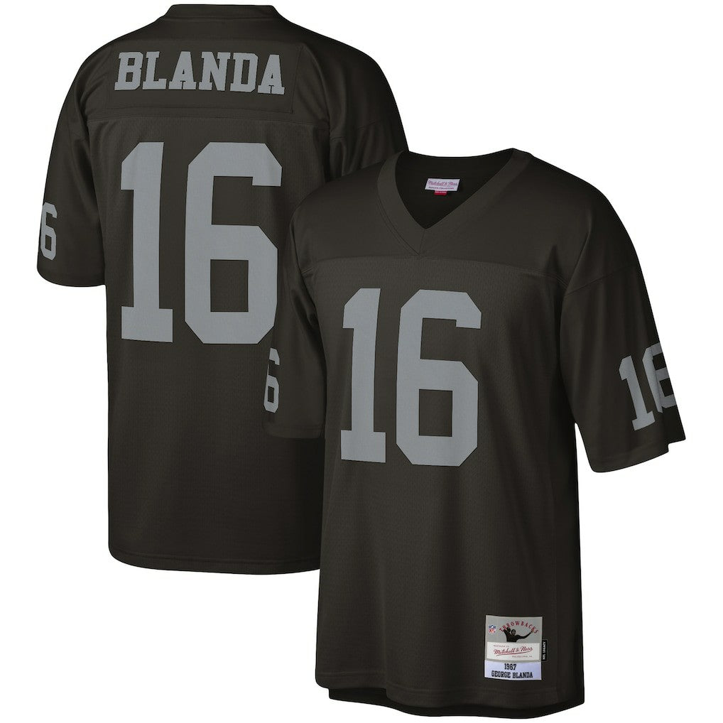 Las Vegas Raiders Mitchell & Ness George Blanda  Legacy Replica Jersey