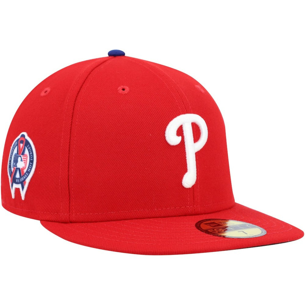 Philadelphia Phillies New Era 9/11 Memorial Side Patch 59FIFTY Fitted Hat | MLB Sale