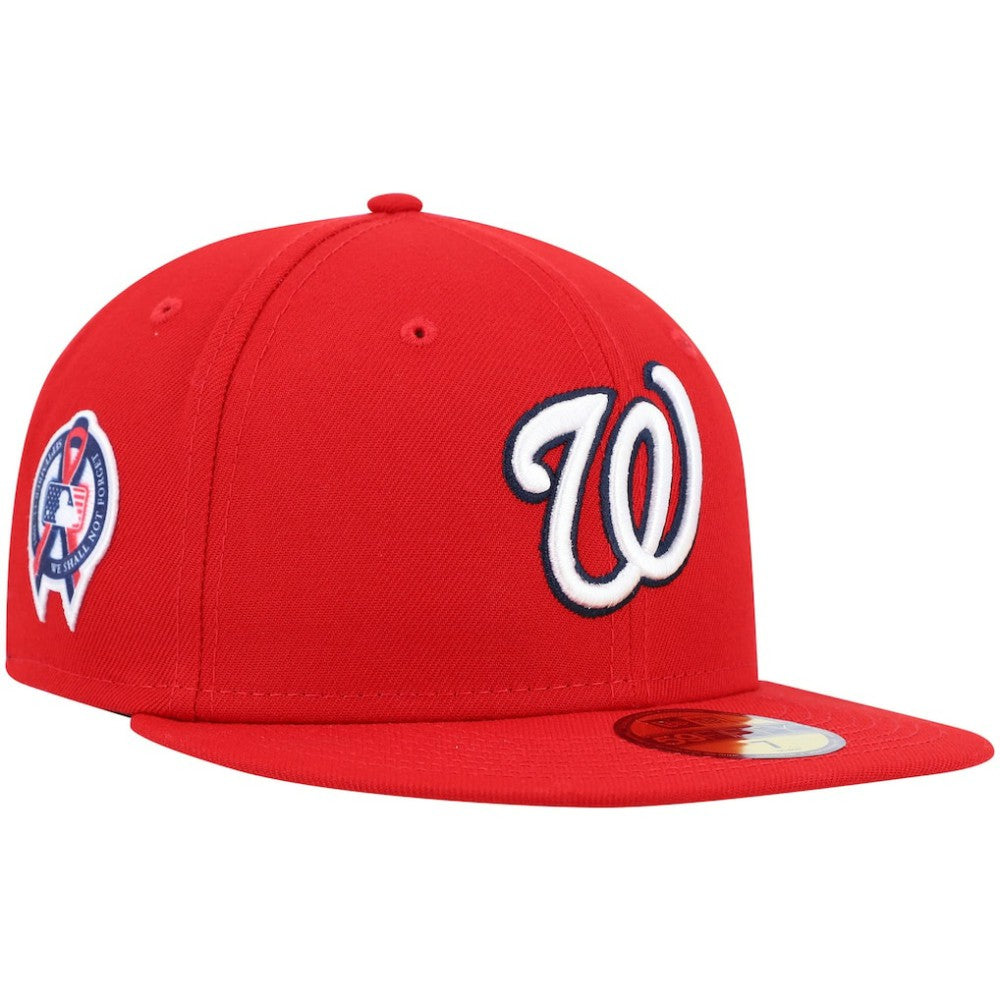 Washington Nationals New Era 9/11 Memorial Side Patch 59FIFTY Fitted Hat | MLB Outlet