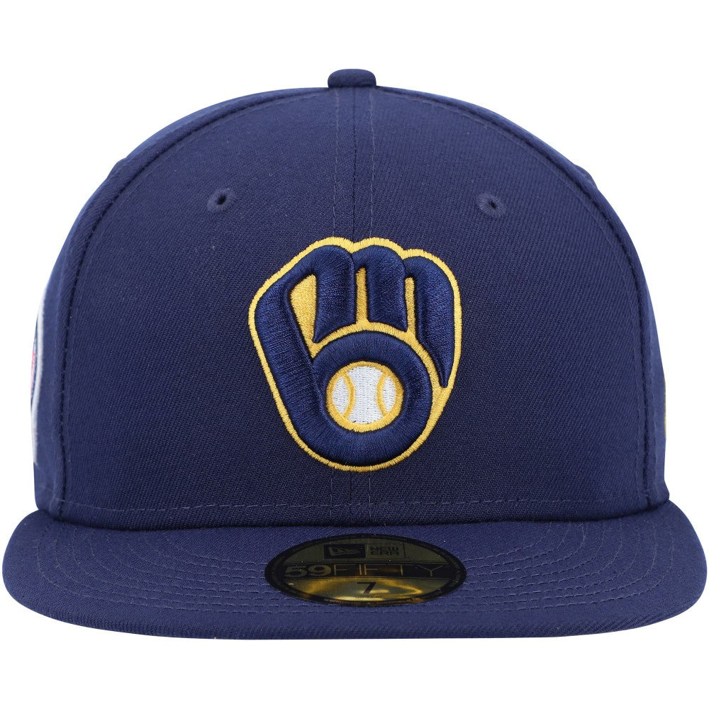 Milwaukee Brewers New Era 9/11 Memorial Side Patch 59FIFTY Fitted Hat | MLB US