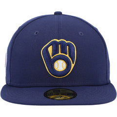 Milwaukee Brewers New Era 9/11 Memorial Side Patch 59FIFTY Fitted Hat | MLB US