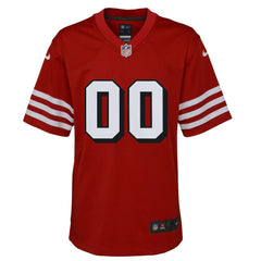 San Francisco 49ers Nike Youth Alternate Custom Game Jersey