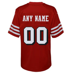 San Francisco 49ers Nike Youth Alternate Custom Game Jersey