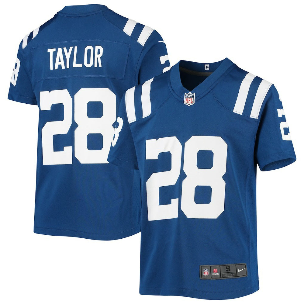 Indianapolis Colts Nike Jonathan Taylor  Youth Game Jersey