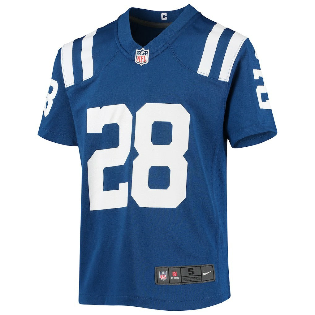 Indianapolis Colts Nike Jonathan Taylor  Youth Game Jersey