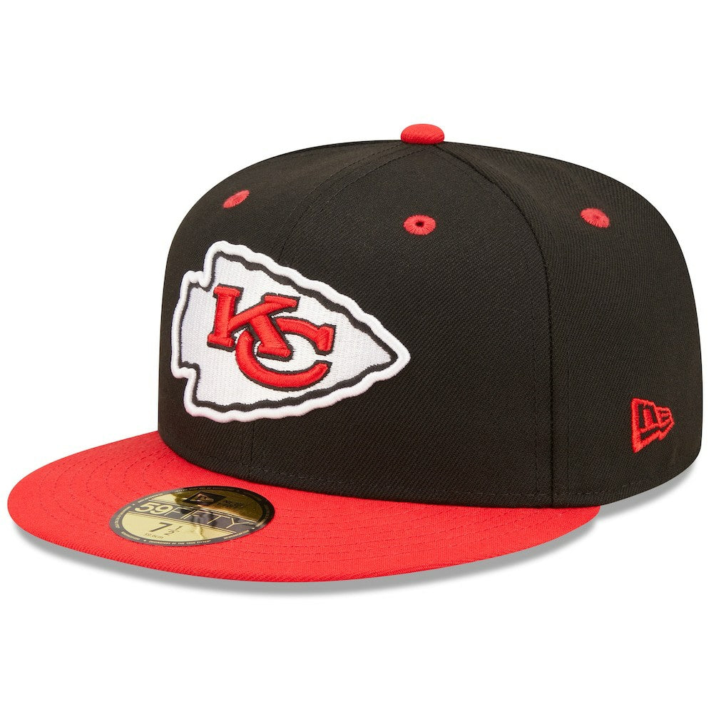 Kansas City Chiefs New Era Flipside 2Tone 59FIFTY Fitted Hat