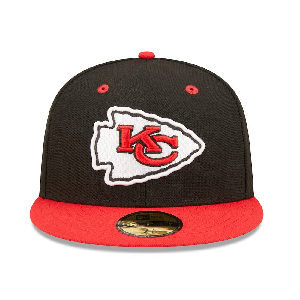 Kansas City Chiefs New Era Flipside 2Tone 59FIFTY Fitted Hat