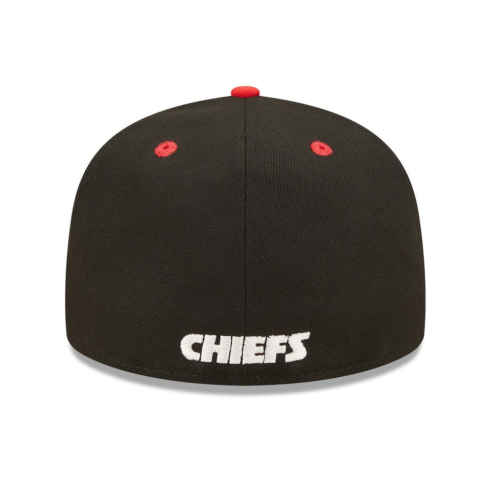 Kansas City Chiefs New Era Flipside 2Tone 59FIFTY Fitted Hat