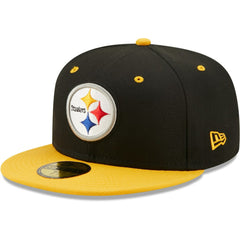 Pittsburgh Steelers New Era Flipside 2Tone 59FIFTY Fitted Hat