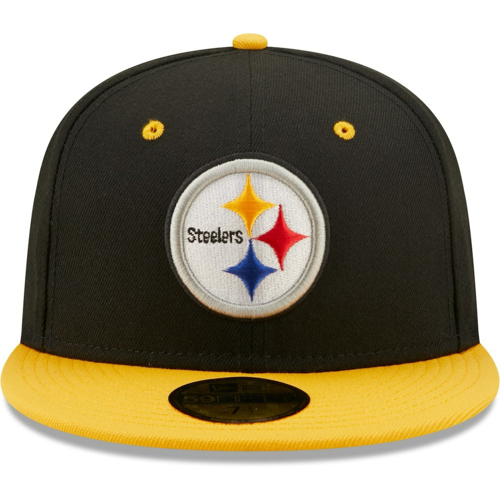 Pittsburgh Steelers New Era Flipside 2Tone 59FIFTY Fitted Hat