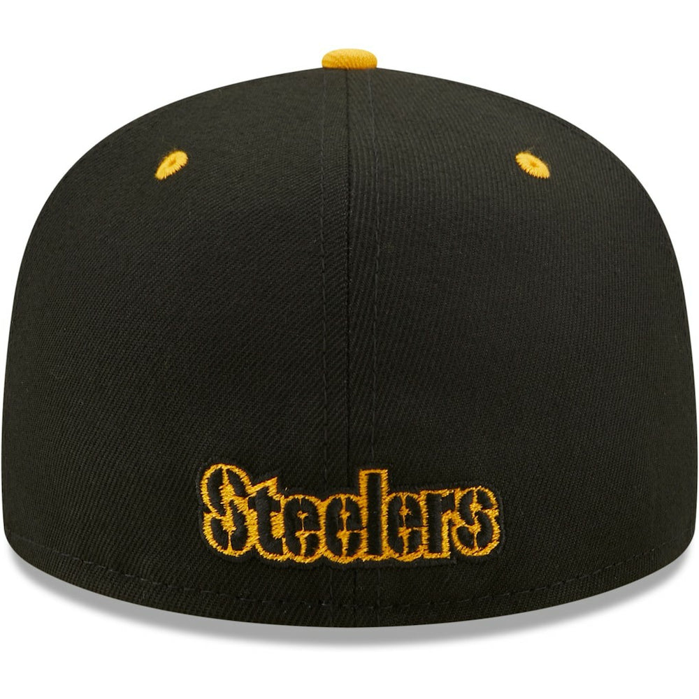 Pittsburgh Steelers New Era Flipside 2Tone 59FIFTY Fitted Hat