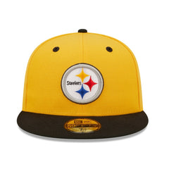 Pittsburgh Steelers New Era Flipside 2Tone 59FIFTY Fitted Hat