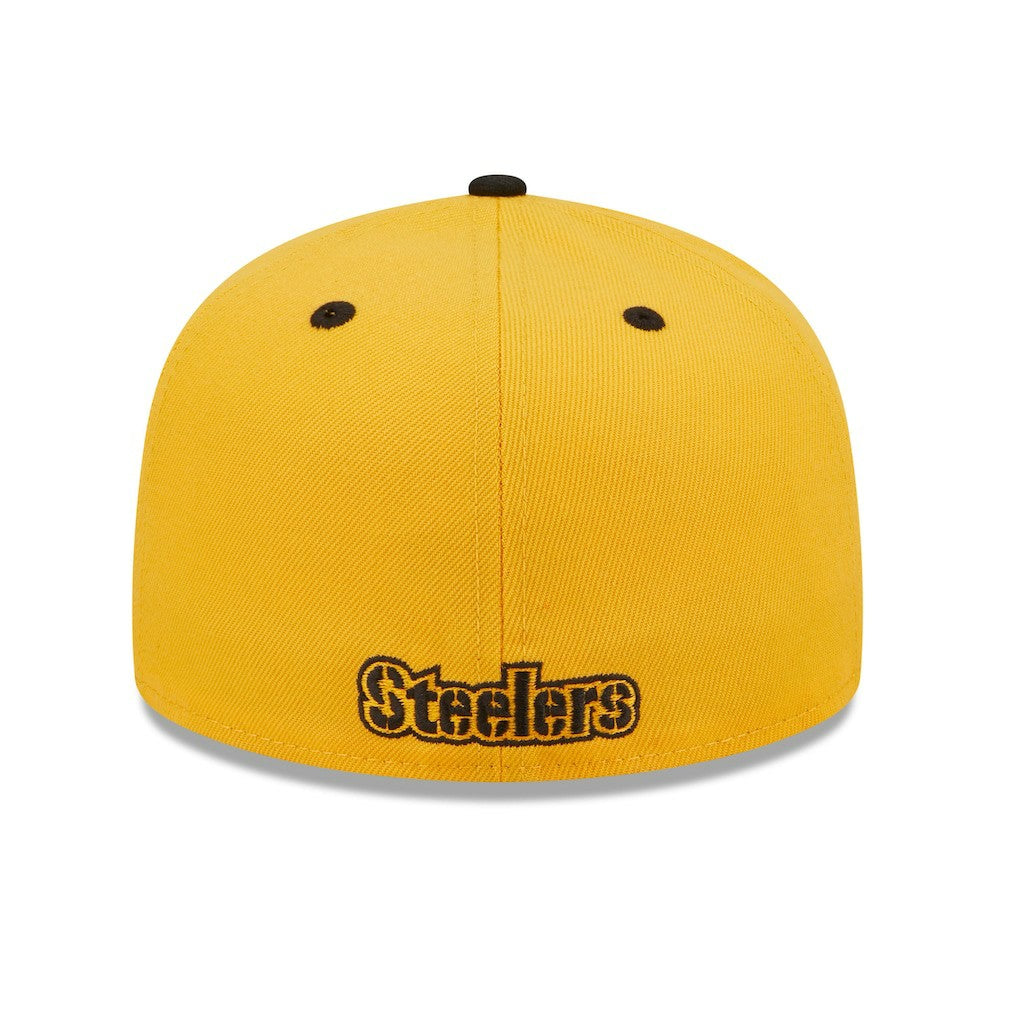 Pittsburgh Steelers New Era Flipside 2Tone 59FIFTY Fitted Hat