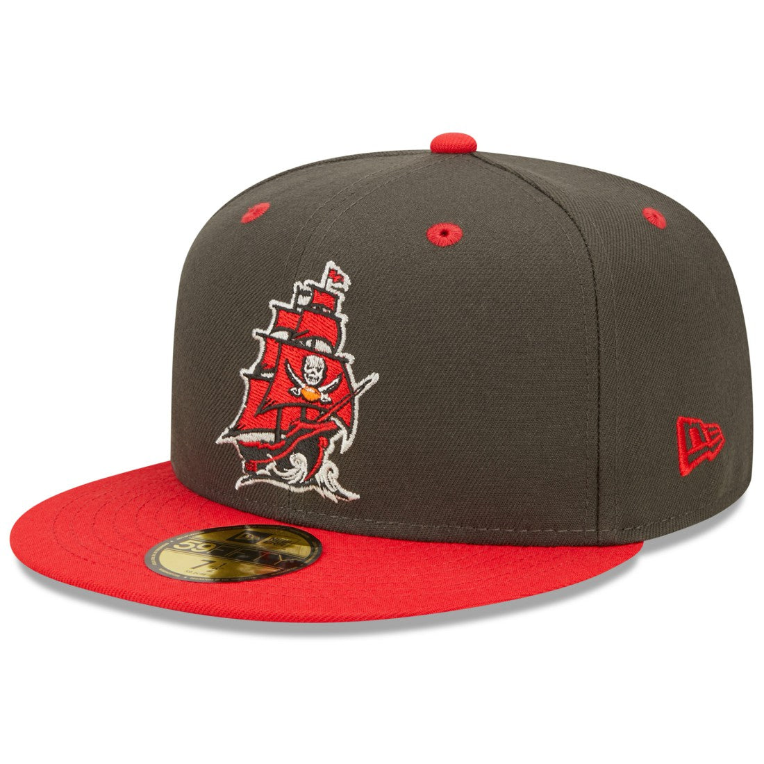 Tampa Bay Buccaneers New Era Flipside 2Tone 59FIFTY Fitted Hat