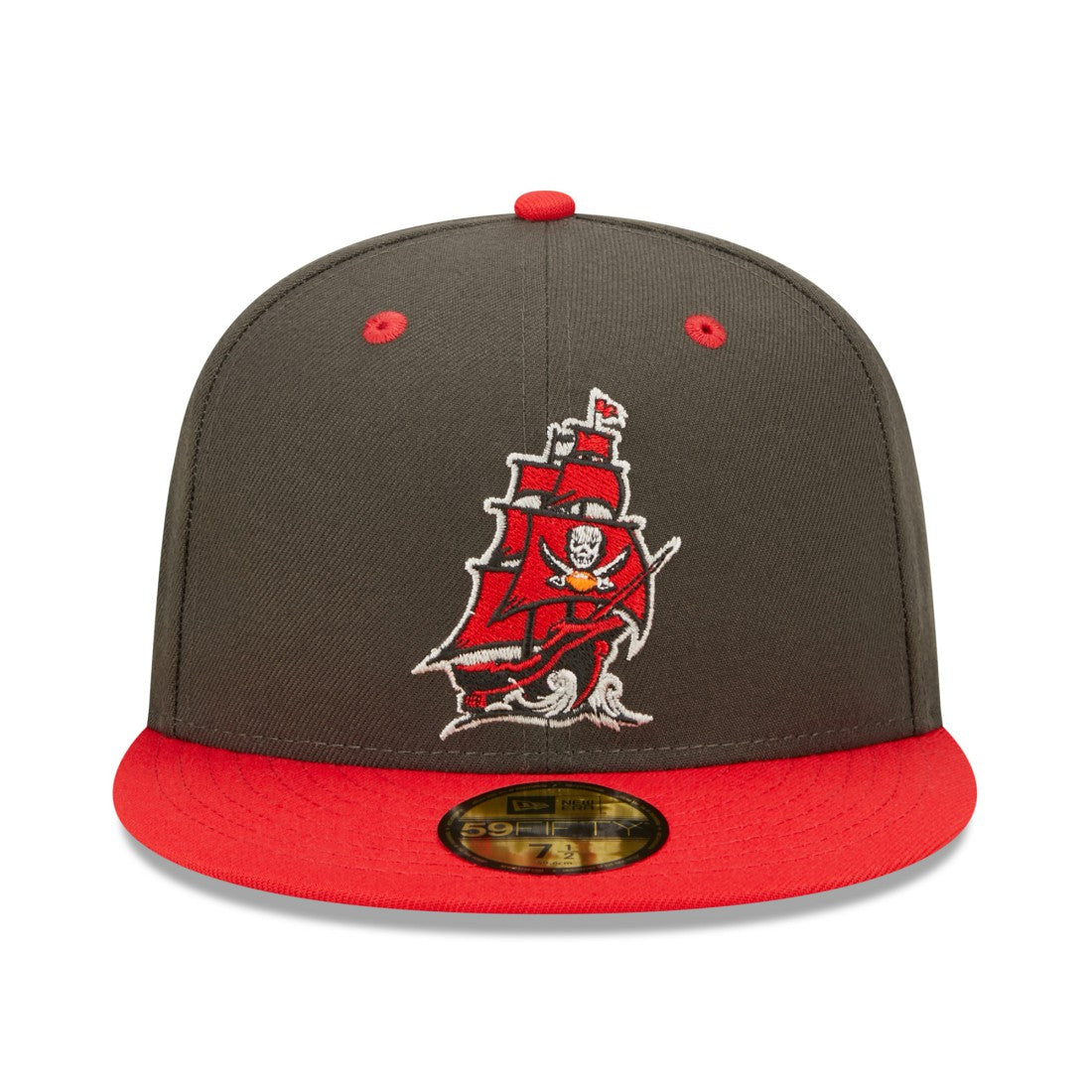 Tampa Bay Buccaneers New Era Flipside 2Tone 59FIFTY Fitted Hat