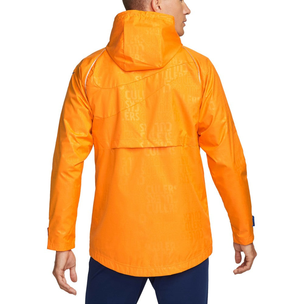 Barcelona All-Weather Full-Zip Jacket Orange - Nike
