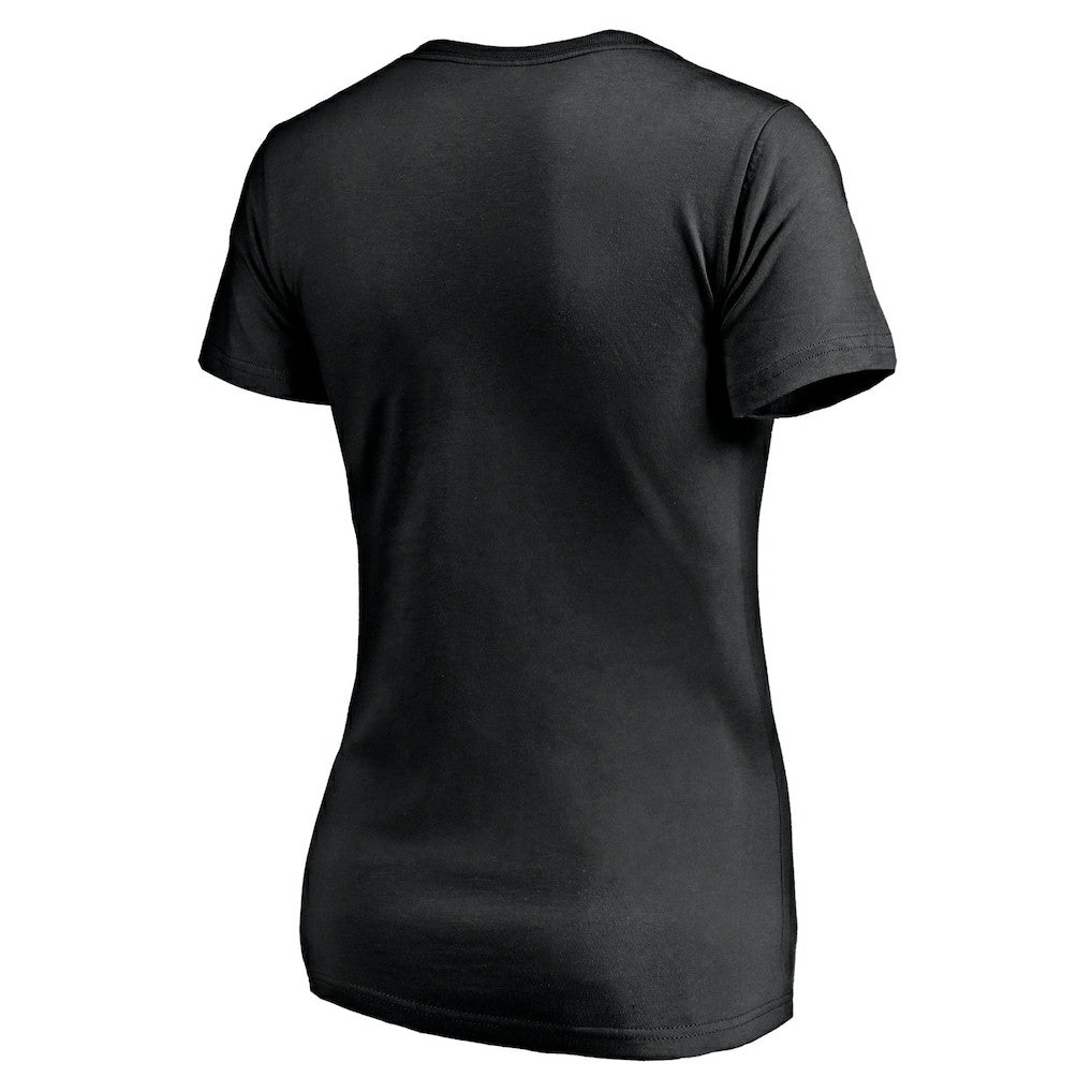 Cincinnati Bengals  Women's Long Stride V-Neck T-Shirt