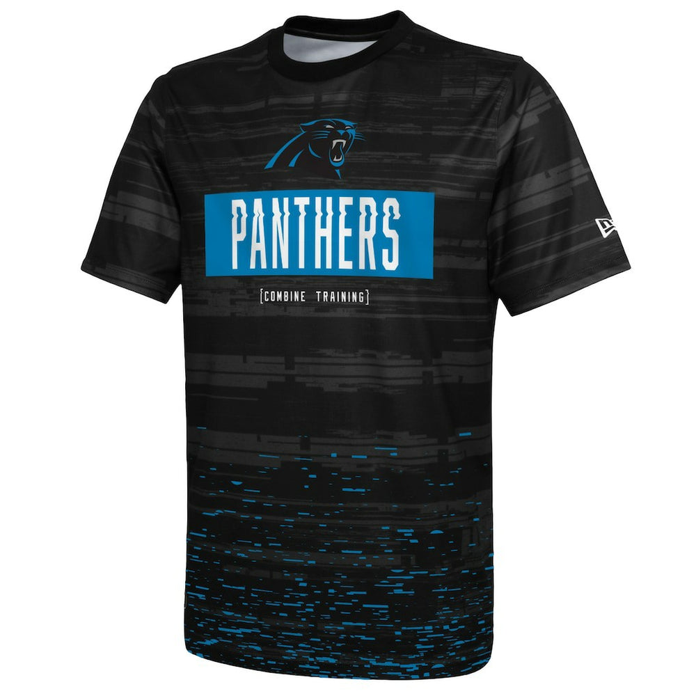 Carolina Panthers New Era Combine Authentic Sweep T-Shirt