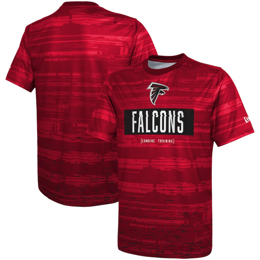 Atlanta Falcons New Era Combine Authentic Sweep T-Shirt