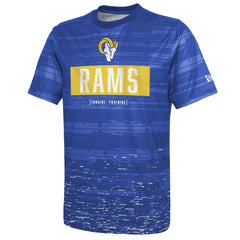 Los Angeles Rams New Era Combine Authentic Sweep T-Shirt