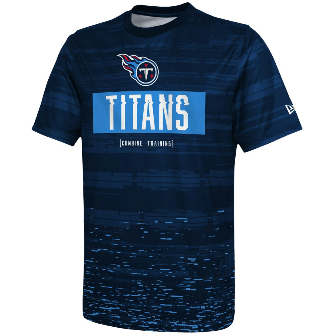 Tennessee Titans New Era Combine Authentic Sweep T-Shirt