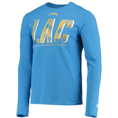 Los Angeles Chargers New Era Combine Authentic Static Abbreviation Long Sleeve T-Shirt