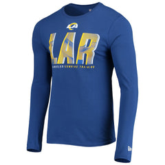 Los Angeles Rams New Era Combine Authentic Static Abbreviation Long Sleeve T-Shirt