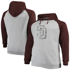 San Diego Padres Fanatics Big & Tall Raglan Pullover Hoodie | MLB Sale