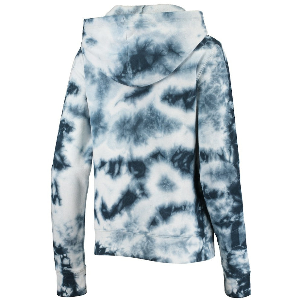 Boston Red Sox New Era Women's Tie-Dye Fleece Full-Zip Hoodie | MLB Sale