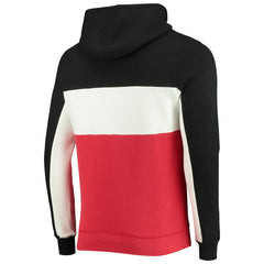 Toronto Raptors Junk Food Wordmark Colorblock Fleece Pullover Hoodie Online