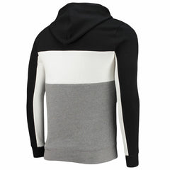 Miami Heat Junk Food Wordmark Colorblock Fleece Pullover Hoodie On Sale