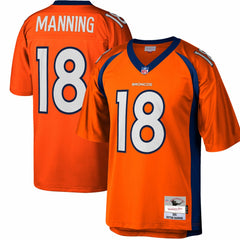 Denver Broncos Mitchell & Ness Peyton Manning  Big & Tall 2015 Retired Player Replica Jersey