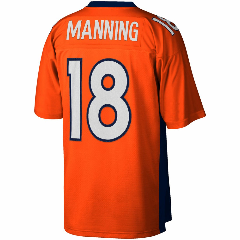 Denver Broncos Mitchell & Ness Peyton Manning  Big & Tall 2015 Retired Player Replica Jersey