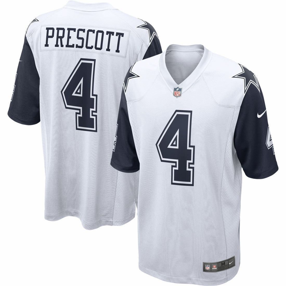 Dallas Cowboys Nike Dak Prescott  Alternate Game Team Jersey
