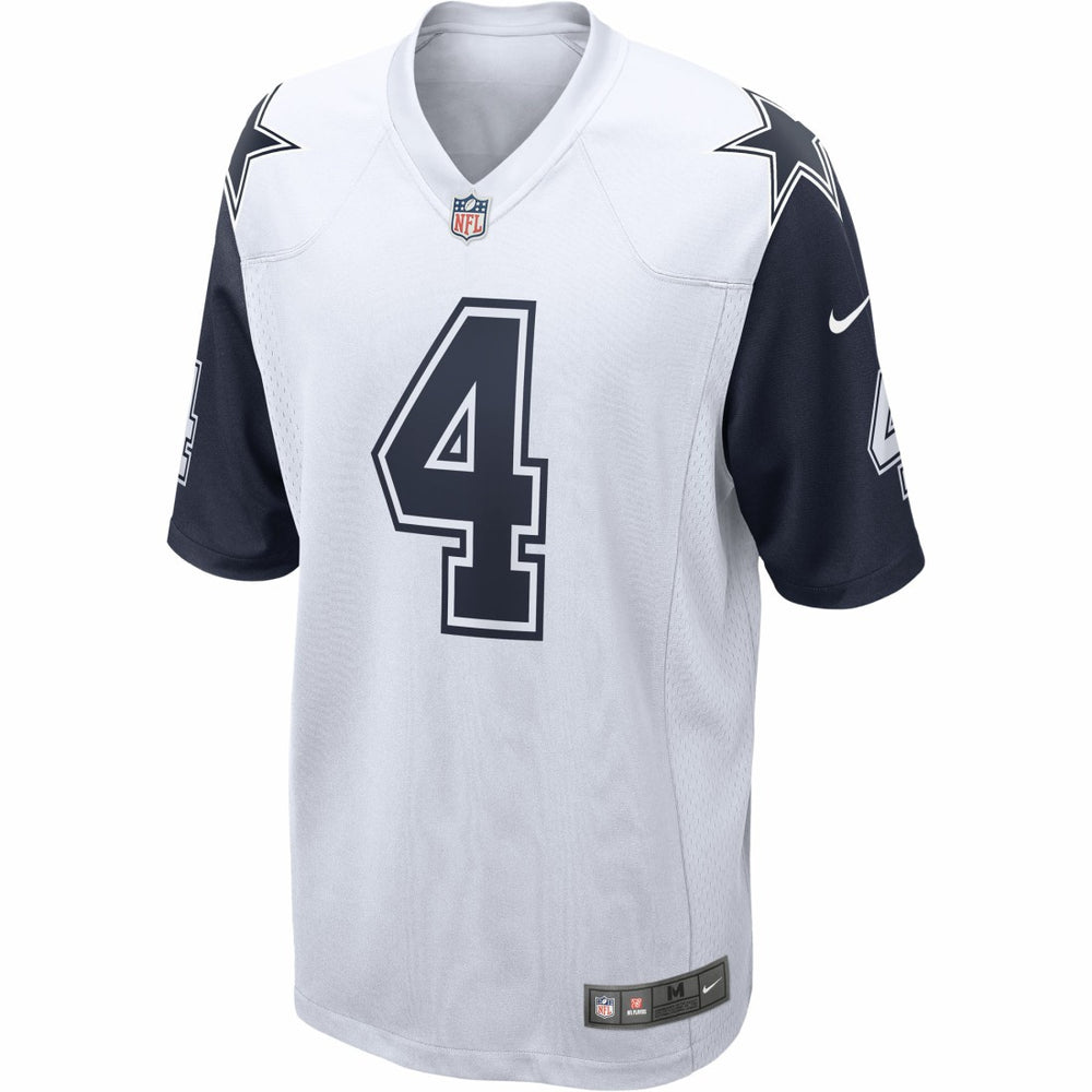Dallas Cowboys Nike Dak Prescott  Alternate Game Team Jersey