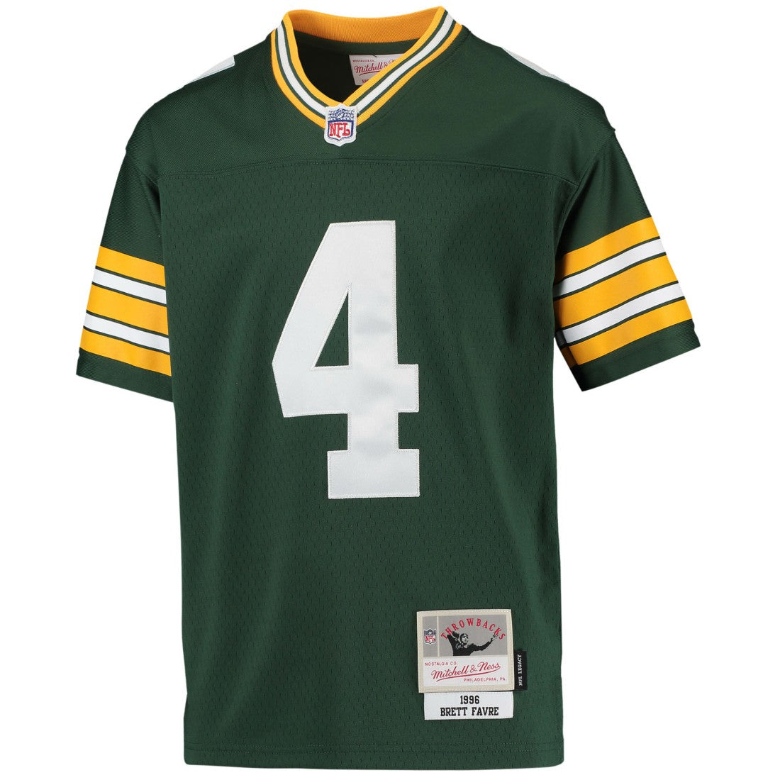 Green Bay Packers Mitchell & Ness Brett Favre  Youth 1996 Retired Player Legacy Jersey